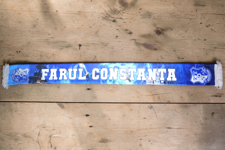 Accesorii - Eșarfă Suporter FC Farul Constanța – Colecția „Azi Joacă Farul”