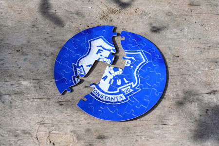 Accesorii - Puzzle Rotund Personalizat FC Farul Constanța