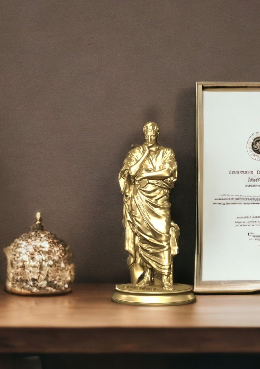 Ovidius, 170mm înălțime, culoare bronz auriu [2]