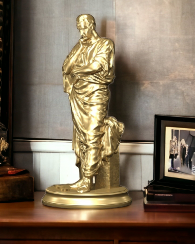 Ovidius, 290mm înălțime, culoare bronz auriu