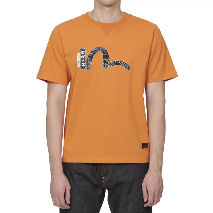 SEAGULL PRINTE SS TEE WITH EMBROIDERED [1]