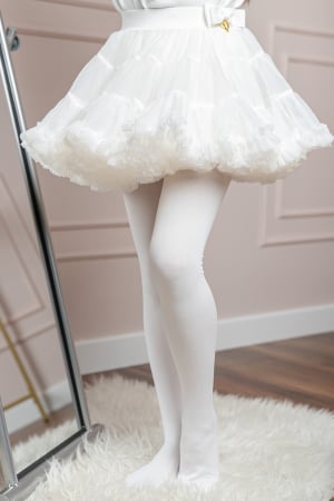 Dresuri fetite - Dres fetite Terri Calenta White 40 DEN