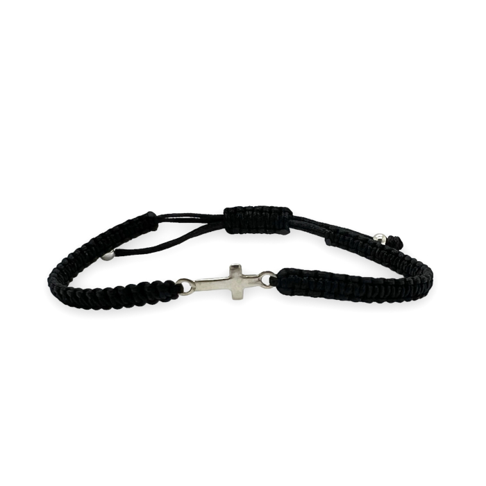 Bratara Argint 925 Black Cross [1]