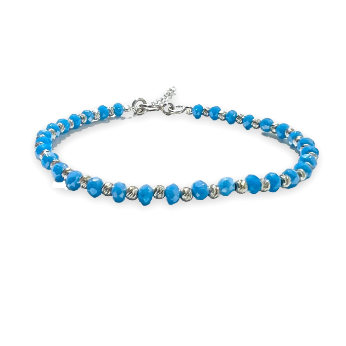 Bratara Argint 925 Blue Stones [1]