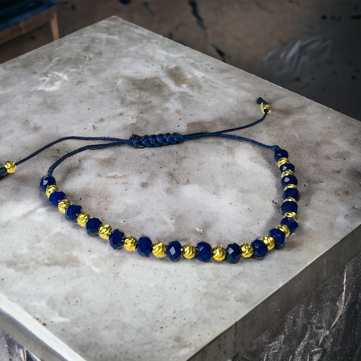 Bratara Argint 925 Blue Stones [2]