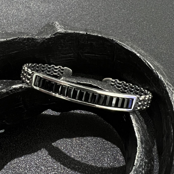 Bratara Argint 925 Brooks Black Diamonds [3]