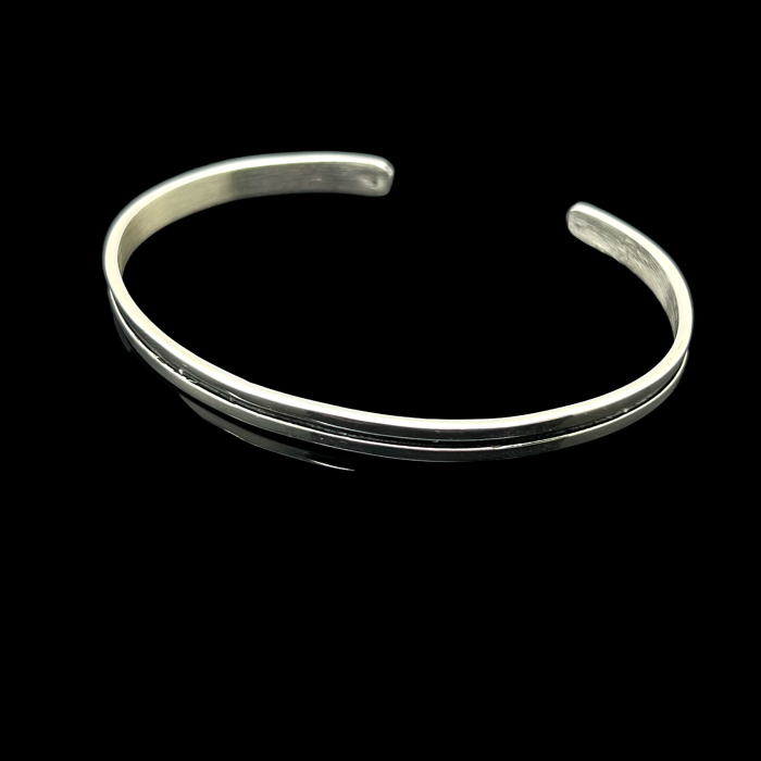 Bratara Argint Brooks Minimalist Bangle [2]