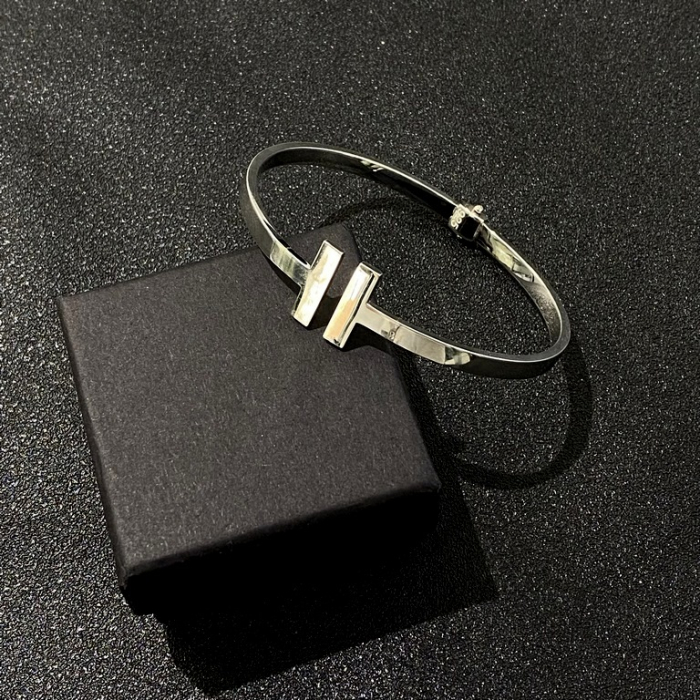 Bratara Argint Brooks T-Design [4]