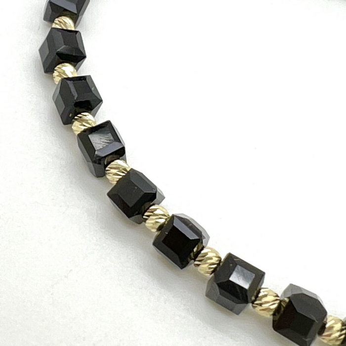 Bratara Aur 14K Brooks Black Cubic [2]