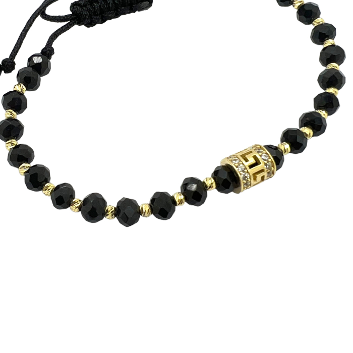 Bratara Aur 14K Zirconium Charm [2]