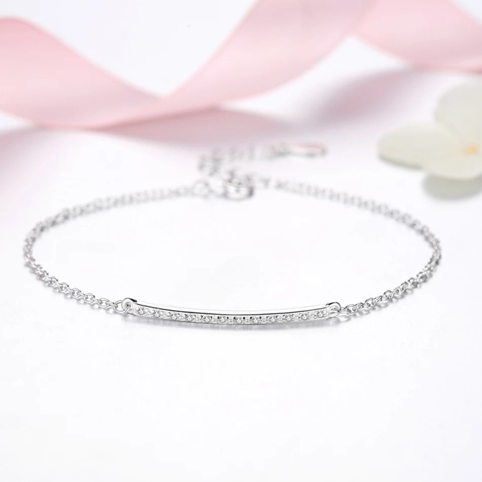 Bratara Brooks Argint Zircon Tube [3]