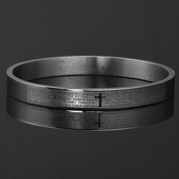 Bratara Brooks Bangle Cross Edifice SILVER [2]