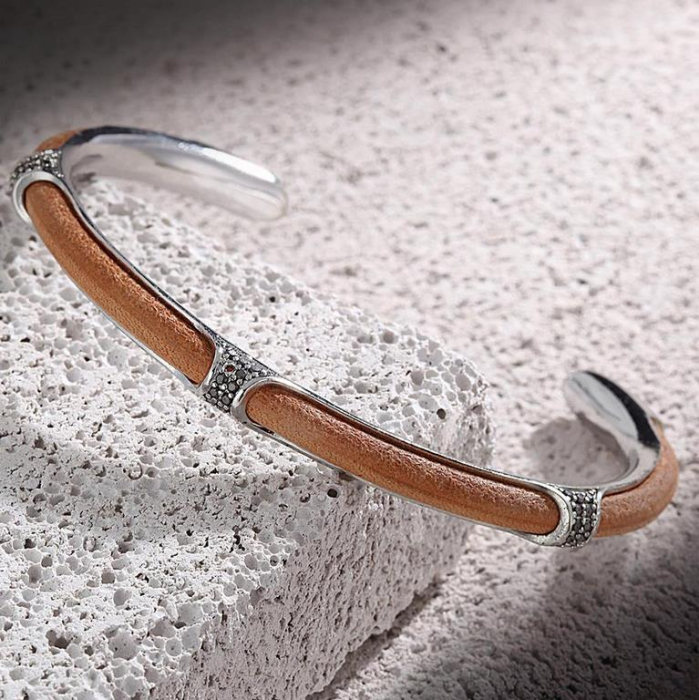 Bratara Brooks Brown Bangle [2]