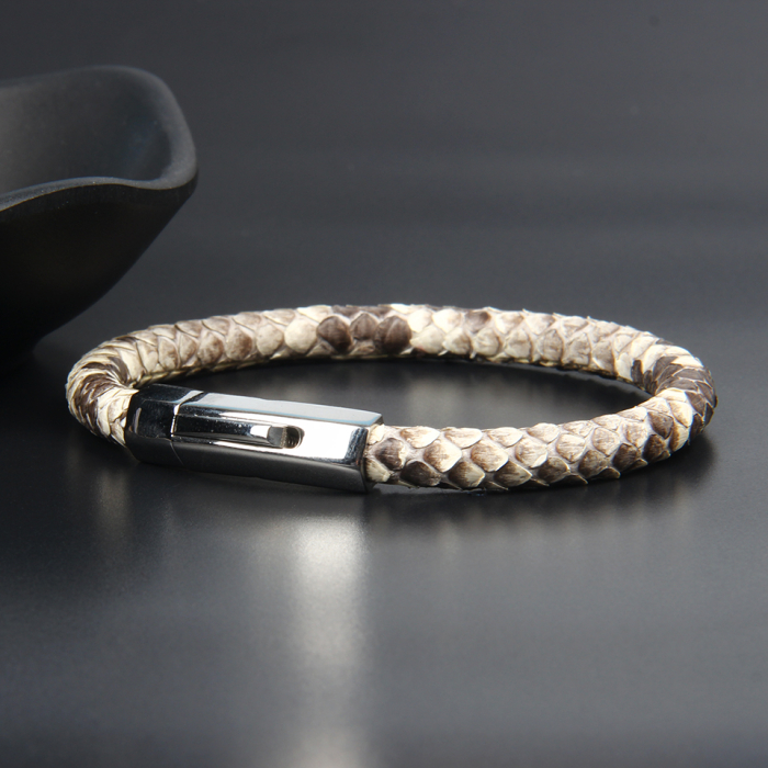Bratara Brooks Genuine Python Leather [2]