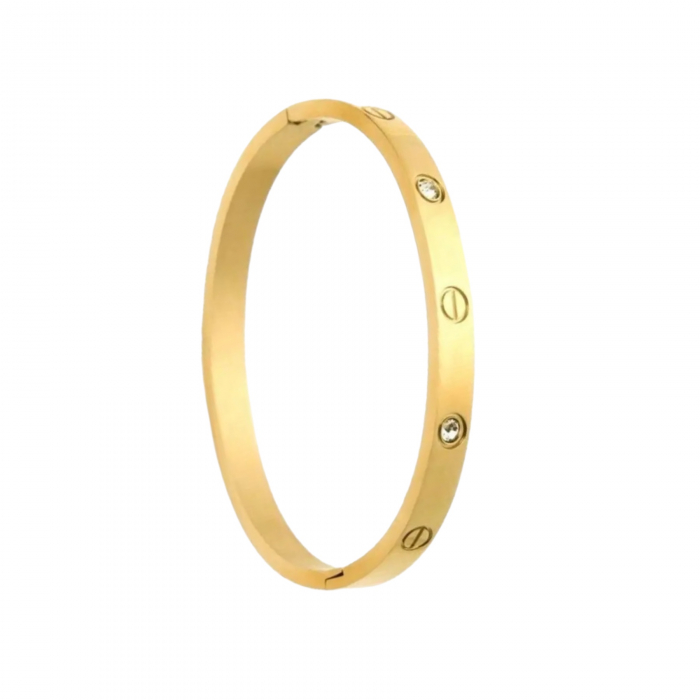 Bratara Brooks Gold Bangle Diamonds New Design [1]