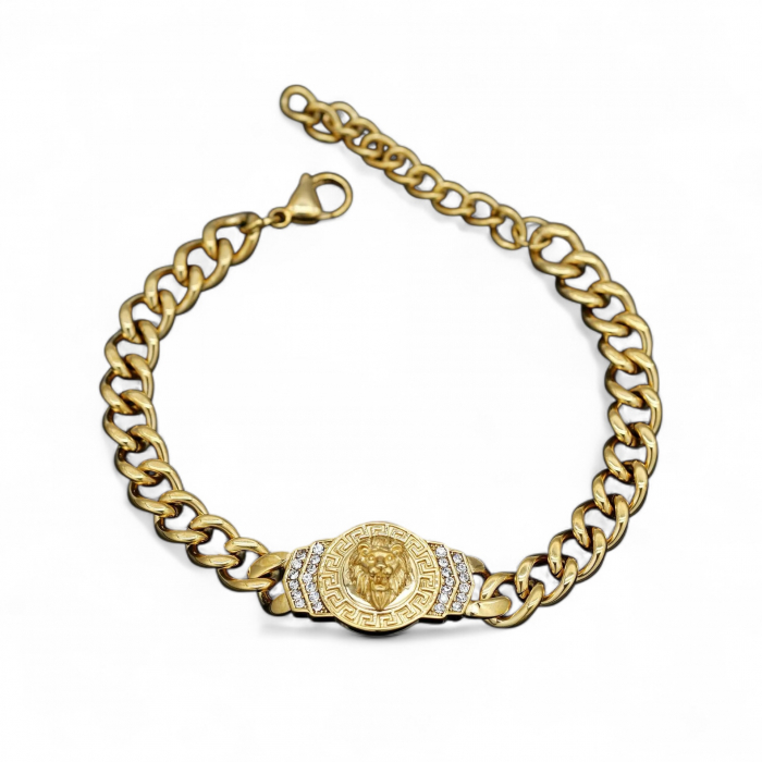 Bratara Brooks Gold Cuban Lion [1]