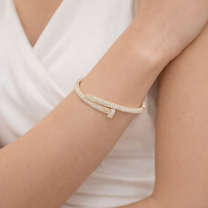 Bratara Brooks Gold Nail [2]