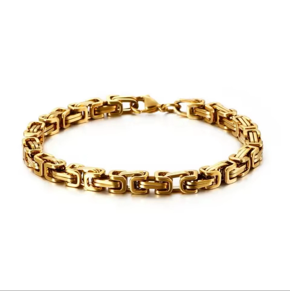 Bratara Brooks Gold Solid [1]