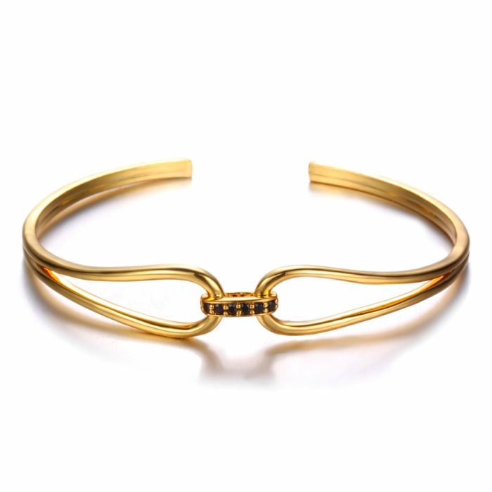 Bratara Brooks Gold Tresor Bangle [2]