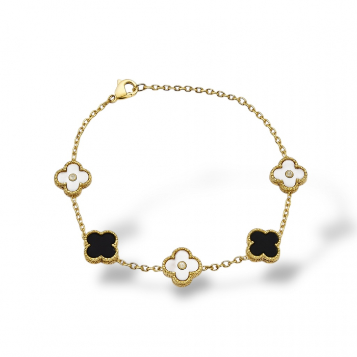 Bratara Brooks GoldBlack Alhambra [1]