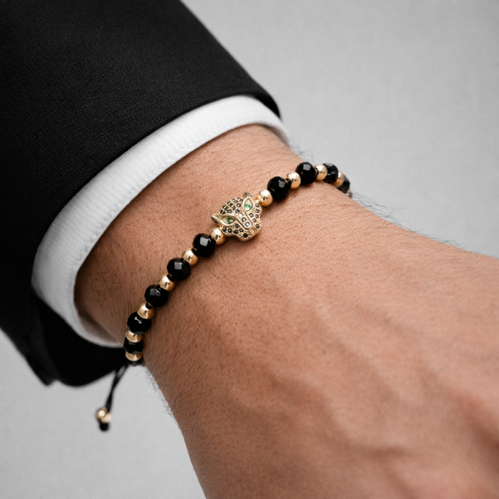 Bratara Brooks GoldBlack Gatopardo [2]