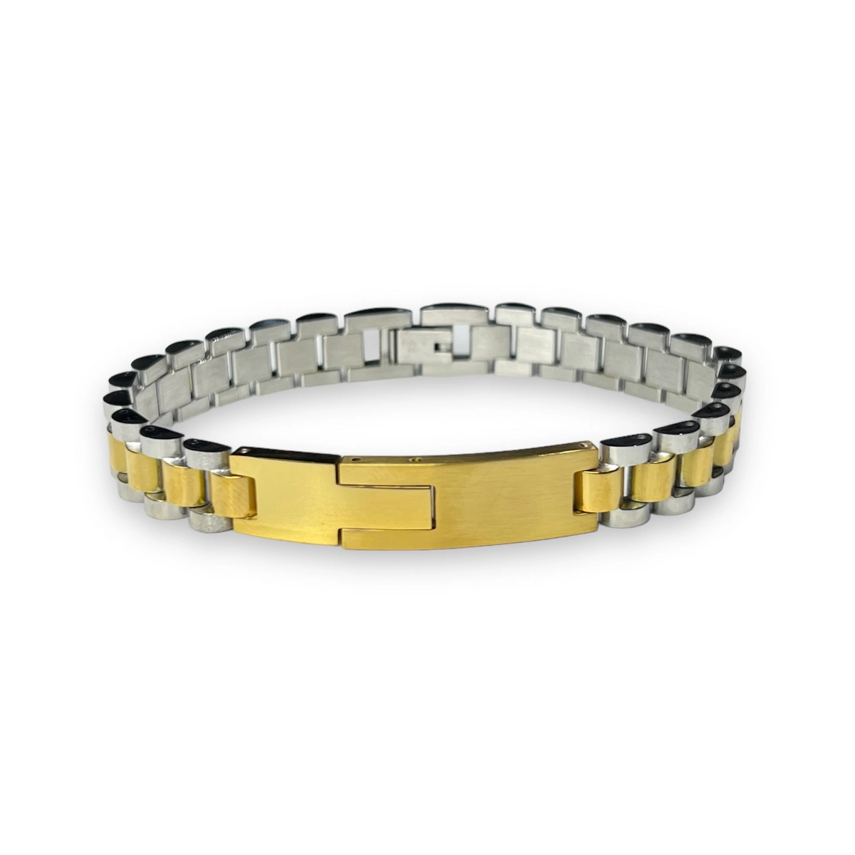 Bratara Brooks GoldSilver Steel [1]