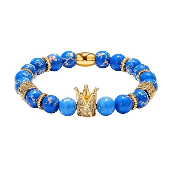 Bratara Brooks Luxury Blue Crown [3]