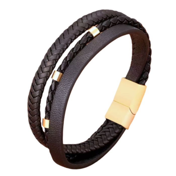 Bratara Brooks Multilayer Gold Charms [2]