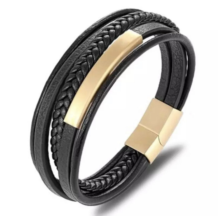 Bratara Brooks Multilayer Gold Tube 20 CM [3]