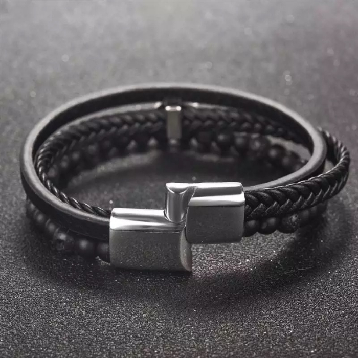 Bratara Brooks Multilayer Skull [3]