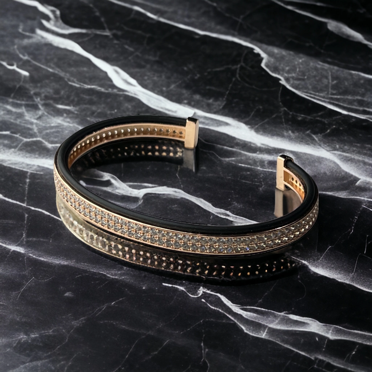 Bratara Brooks Rose Gold Diamonds [2]