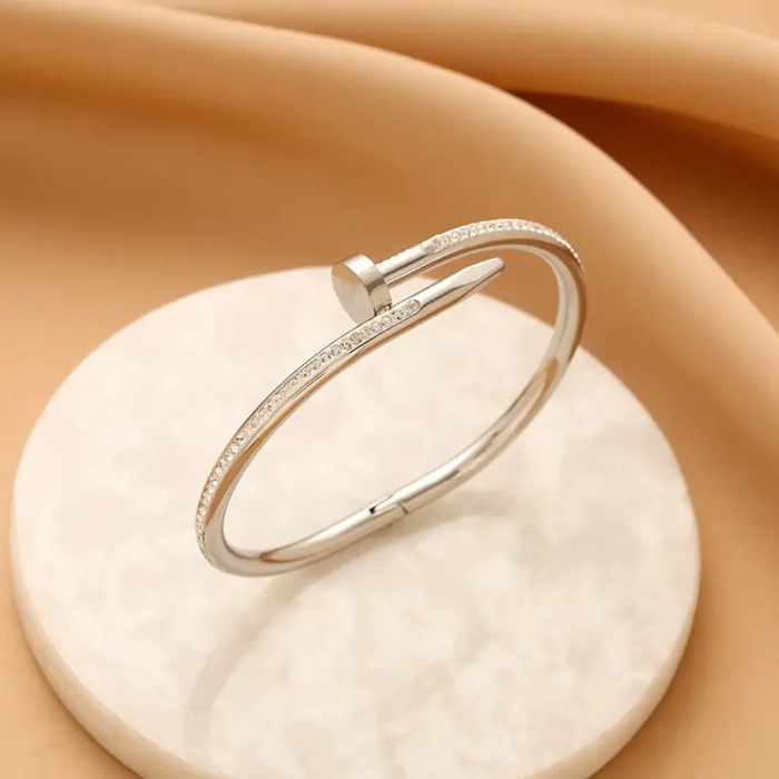 Bratara Brooks Silver Juste un Clou [2]