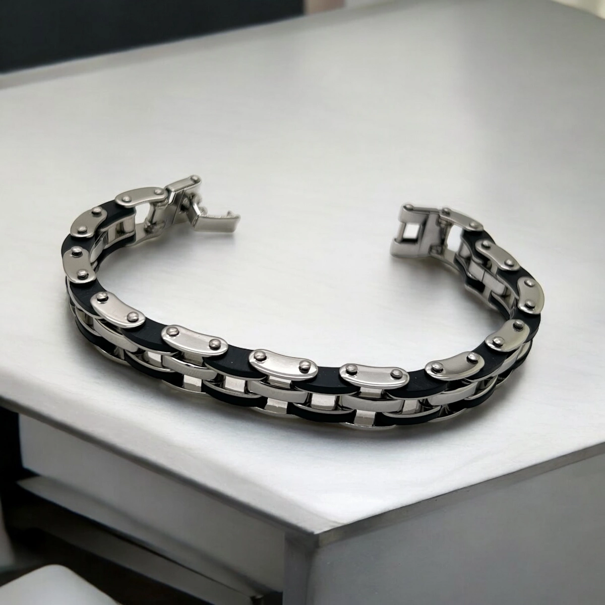 Bratara Brooks Solid Cross Steel [2]