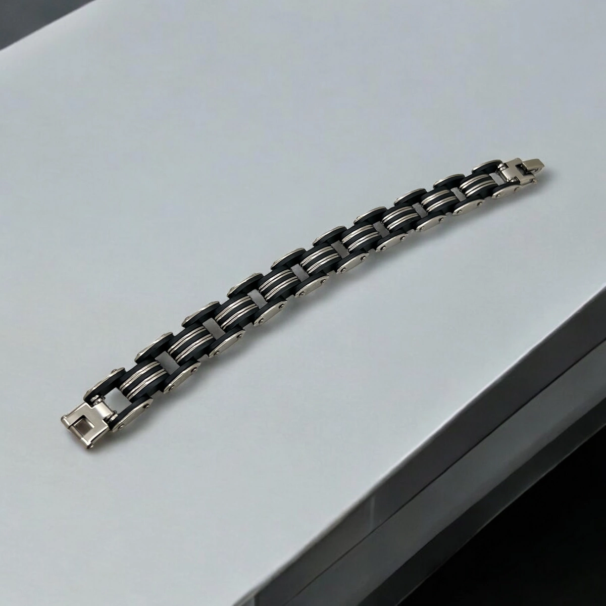 Bratara Brooks Solid Cross Steel [2]