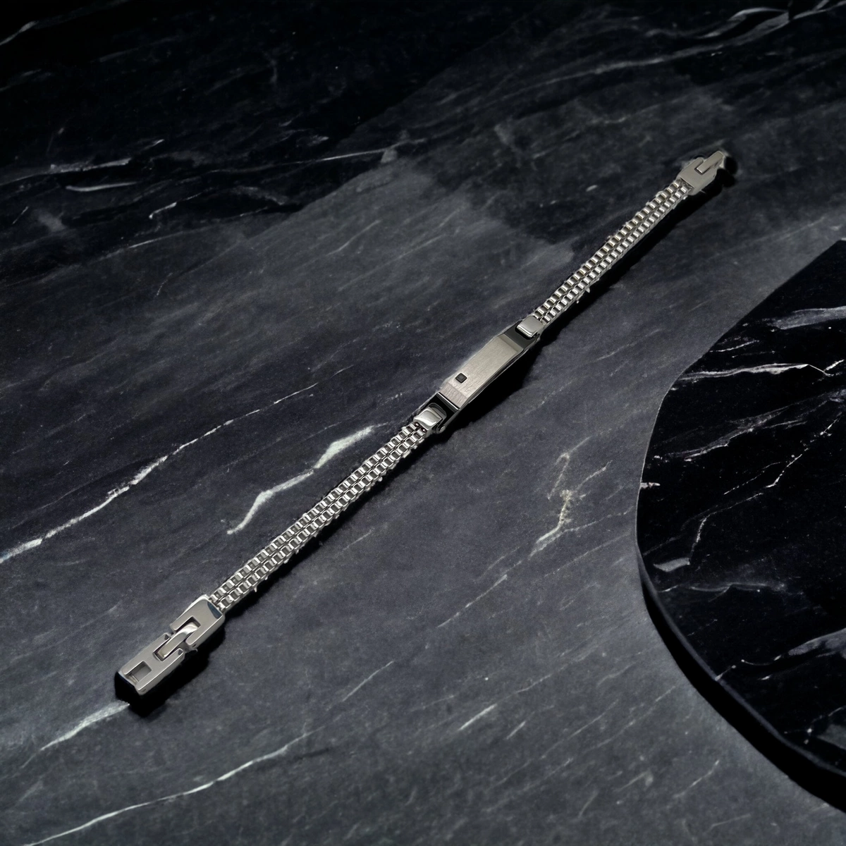 Bratara Brooks Stainless Steel Mattera [3]
