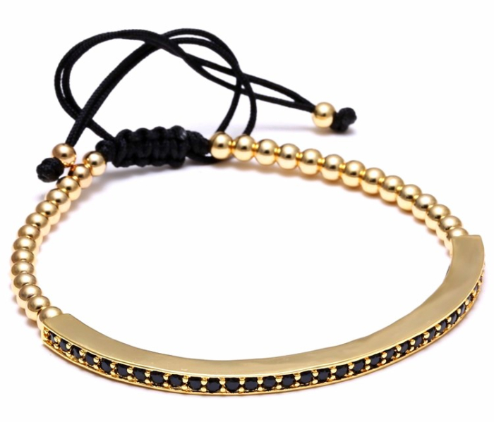 Bratara Brooks Zircon Gold 14K Bracelet [2]