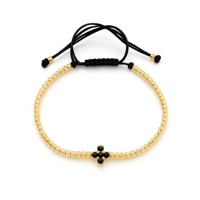 Bratara Dama Gold Cross [1]