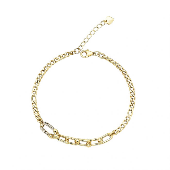 Bratara Dama Gold Ferya T-design [1]