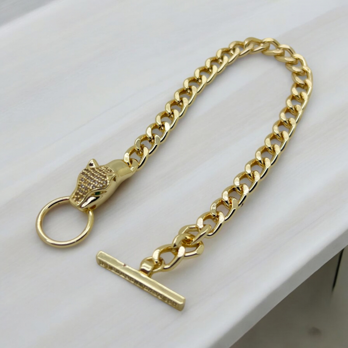 Bratara Dama Gold Gatopardo Diamond Berge [2]