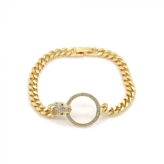 Bratara Dama Gold Gatopardo Diamond Ring [1]