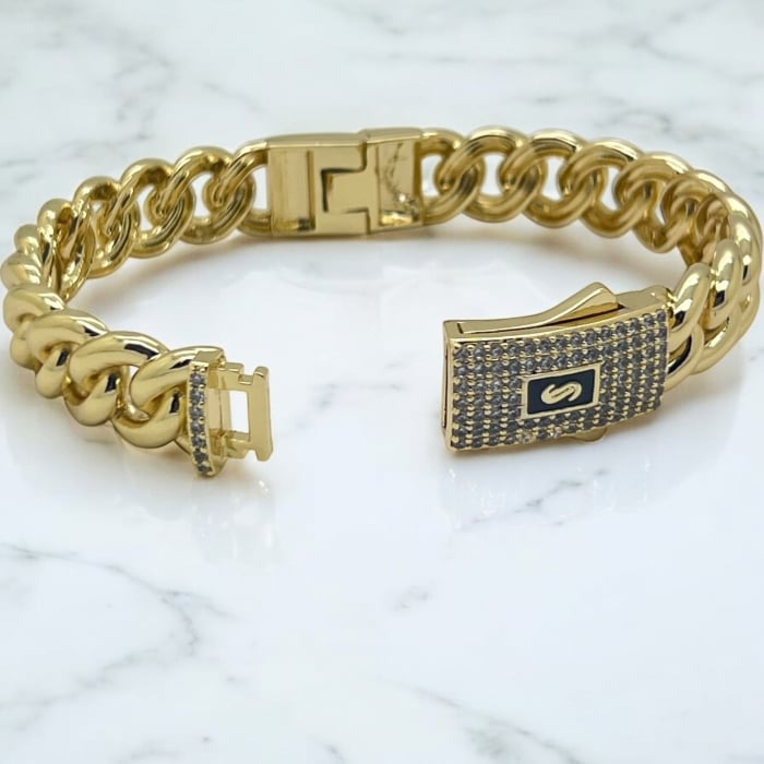 Bratara Dama Monaco Gold Bangle [2]