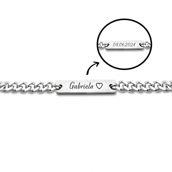 Bratara Personalizata Nume Partener [2]