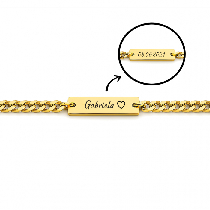 Bratara Personalizata Nume Partener [2]