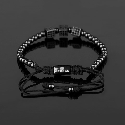 Brooks Black Cubic Zircon Bracelet [3]