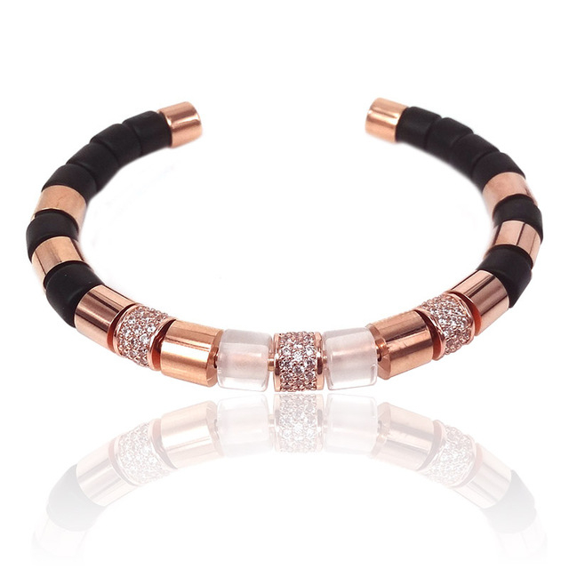 Brooks Luxury Bangle Rose Gold Elements [2]