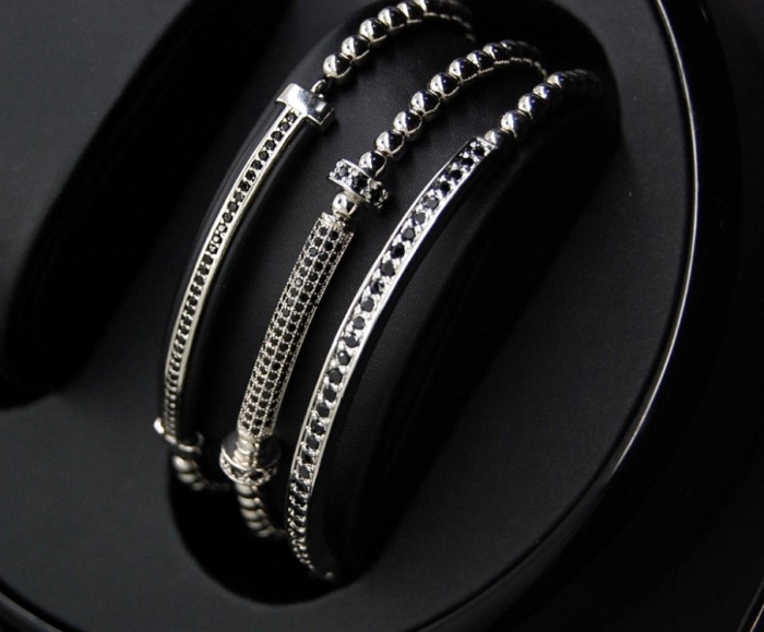 Brooks Luxury Set 3 Zircon Tube Bracelet [3]