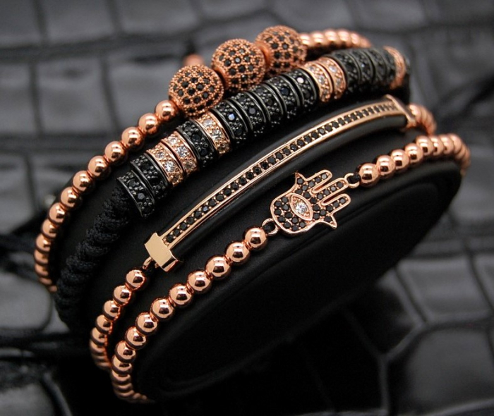 Brooks Luxury Set 4 Rose Gold Elysee [2]