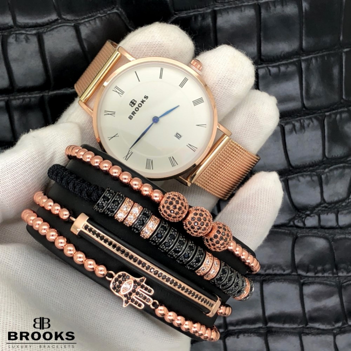 Brooks Luxury Set 4 Rose Gold Elysee [3]
