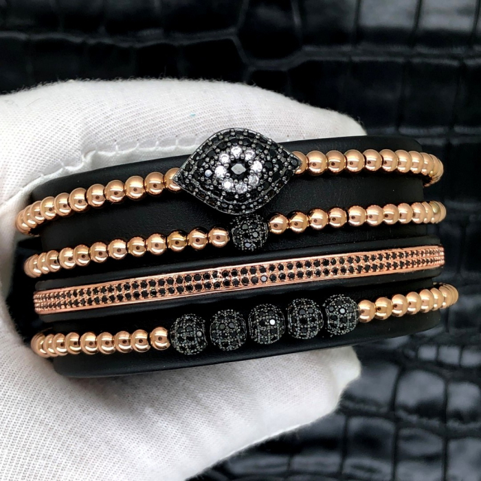 Brooks Luxury Set 4 Rose Gold Jewels [3]