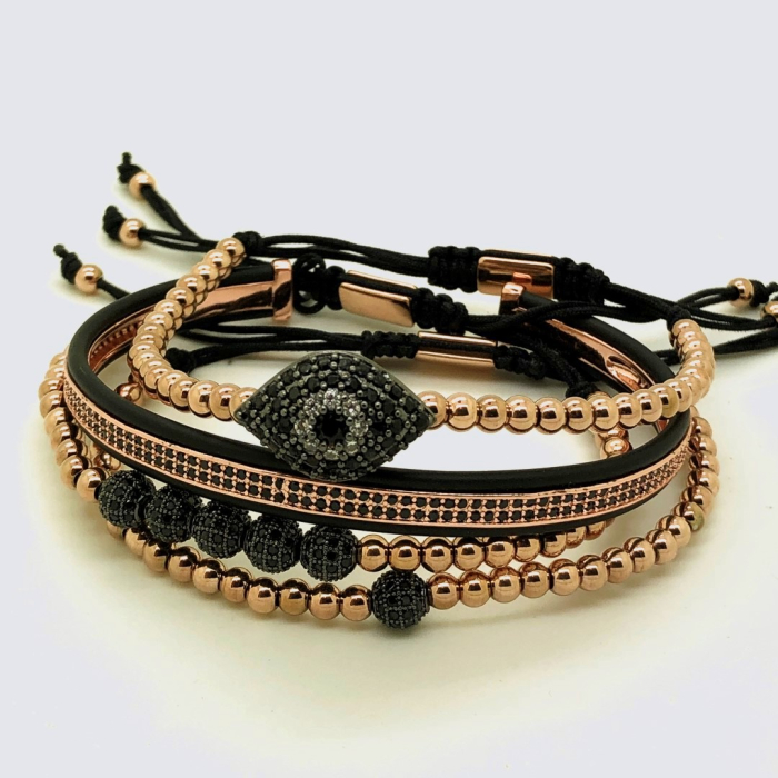 Brooks Luxury Set 4 Rose Gold Jewels [6]